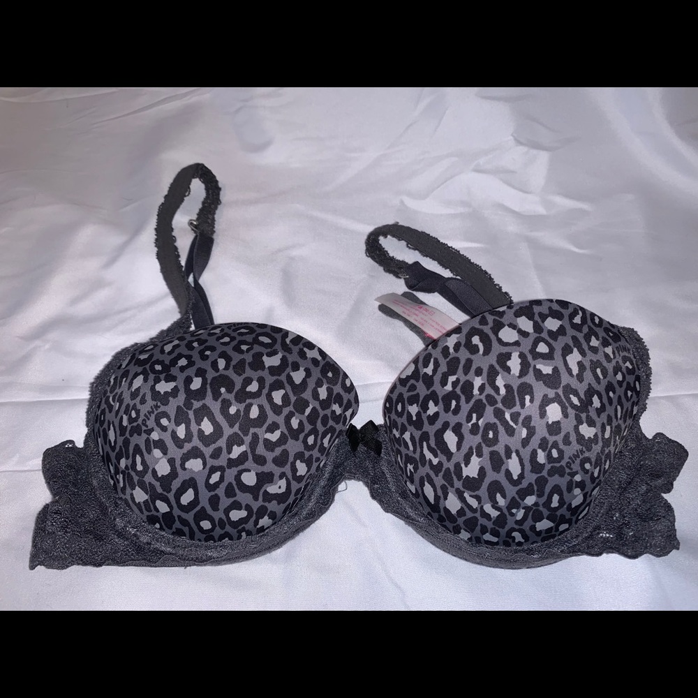 Pink bra